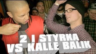 Kalle Balik vs 2 i styrka Basementality Battles Göteborg [upl. by Aserehc]