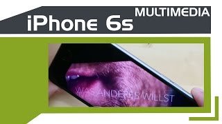 Apple iPhone 6s  Multimedia [upl. by Durgy647]