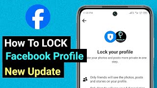 How To LOCK Facebook Profile in 2025 [upl. by Ainorev]