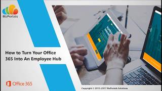 How to Turn Your Office 365 into an Employee Hub [upl. by Jamey]