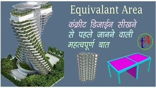 Equivalent Area in RCC Composit Section TA0014 [upl. by Llahsram]