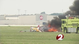 NTSB determines probable cause in air show crash [upl. by Ocsecnarf]