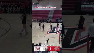 Ironwood HS  Maricopa HS volleyball playoffs [upl. by Ignatz]