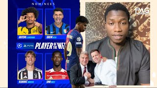 Le PSG proposait 200M pour Lamine Yamal mais le Barca … un Sénégalais 🇸🇳 nommé parmi les 4 … UEFA [upl. by Ruyam]