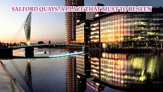 SALFORD QUAYS A PLACE THAT MUST TO BE SEEN [upl. by Nalyk]