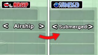 SUBMERGED Map Setting vs Among Us All Maps Settings  evolution [upl. by Charleen873]