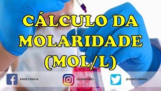 MOLARIDADE  CONCENTRÇÃO EM QUANTIDADE DE MATÉRIA MOLL [upl. by Yanaj942]