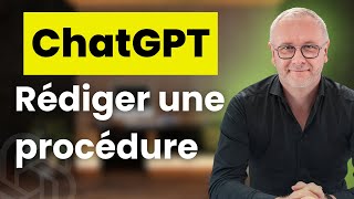 Automatisation process avec ChatGPT méthode pas à pas expliquée [upl. by Horowitz]