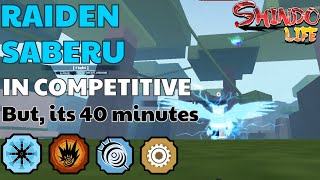 Raiden saberu gameplay but its 40 minutes long [upl. by Arihay]