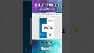 Designing a Stunning Cover Page for Booklets in MS Word [upl. by Modesta]