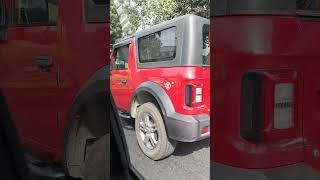 Red thar  latest  car  new  viral  automobile punjabi  song  shorts  video [upl. by Giselle]