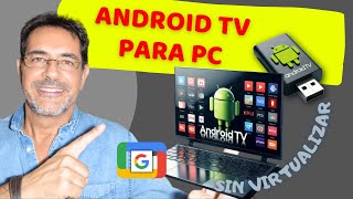 ANDROID TV PARA PC⚡Convertir un viejo PC en un centro MULTIMEDIA💥 [upl. by Norita]