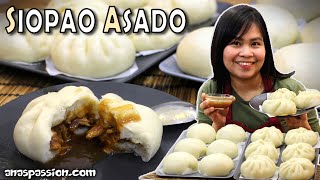 Pork Asado Siopao by Mai Goodness  Secret to a Soft White and Fluffy Siopao  Pork Asado [upl. by Meehahs939]