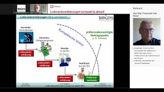 Lieferantenerklärungen LE richtig erstellen und prüfen Hr Röser im TANGENSSeminar [upl. by Antonio]