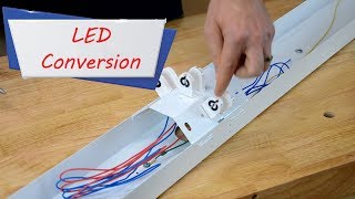 Fluorescent to LED conversion made EASY [upl. by Wilie]