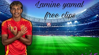 Lamine yamal clips for edit 4k clips for edit Barca and Spain yamal clips [upl. by Lechar828]