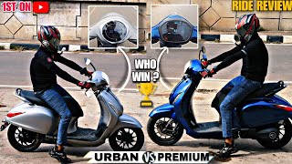 2024 Bajaj Chetak Urban Vs Premium EV Ride Review  Top Speed  Battery Range  More Features [upl. by Winwaloe]