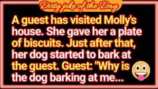 A guest has visited Mollys house  funny jokes dad jokes dirty jokesjoketwist1713 [upl. by Bullough]