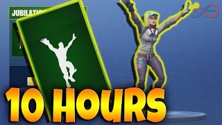 10 HOUR JUBILATION Dance Fortnite Battle Royale [upl. by Latsyek]