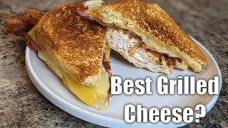 Ultimate Bacon Buffalo Chicken Grilled Cheese How To [upl. by Adnyleb383]