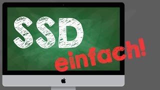 iMac  Mac mini SSD nachrüsten ohne Einbau Upgrade Anleitung [upl. by Natloz943]