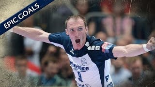 Holger Glandorf  VELUX EHF Champions League Epic Goals [upl. by Larcher]