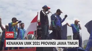 Kenaikan UMK 2021 Provinsi Jawa Timur [upl. by Allemap265]