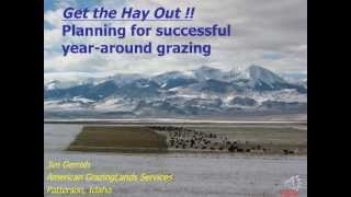 Get the Hay Out Planning for Successful Yearround Grazing [upl. by Yedorb]