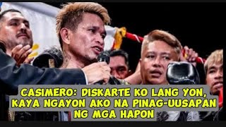 Casimero Diskarte Ko Lang Yon Kaya Ngayon Ako Na PinagUusapan Ng Mga Hapon [upl. by Devlin]