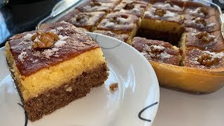 Turkish Revani with Walnuts and Semolina is the best recipe for this cake [upl. by Soisatsana]