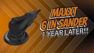 The Surprising Truth About MAXXT Random Orbital Sander After 1 Year [upl. by Aicilav]