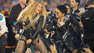 Beyoncé amp Bruno Mars Crash the Pepsi Super Bowl 50 Halftime Show  NFL [upl. by Nwahsid]