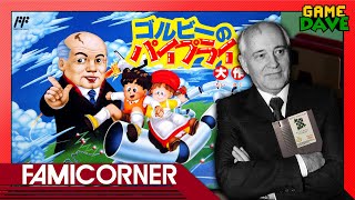 Gorbachevs Pipe Dream  Gorby no Pipeline Daisakusen on Famicom  FamiCorner Ep 14  Game Dave [upl. by Atlee]