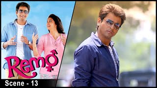 Remo movie scenes  Kavya finally falls in love with Siva  Sivakarthikeyan  Keerthy  API [upl. by Able293]