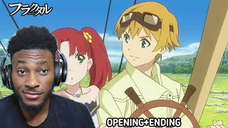 Fractale Opening  Ending Reaction  Anime Op Reaction [upl. by Germayne]