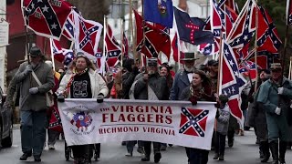 Confederate flag a proud symbol of the South Trump says [upl. by Mandych362]