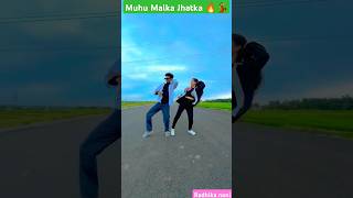 Muhu Malka Jhatka💃dance ytshorts sambalpuristatuscouple dancesambalpuri trendingshortsviral [upl. by Peg699]