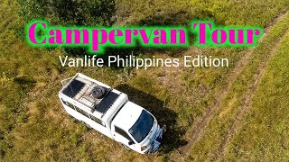 DIY Campervan Tour in the Philippines [upl. by Anirret]