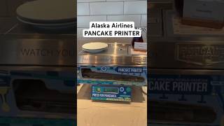 Found a pancake printer at my Alaska Airlines Lounge 😋 shorts aviation [upl. by Jim]