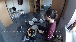 Animals as Leaders  CAFO  DRUM COVER by Fryderyk Szolc [upl. by Nyrehtac]