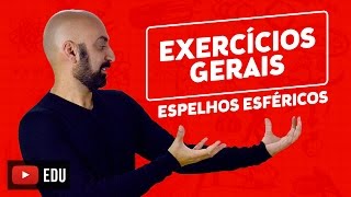 Espelhos Esféricos  Exercícios Gerais [upl. by Nivra]