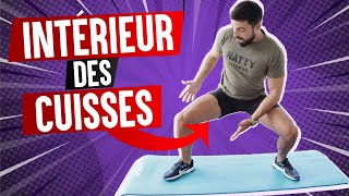 10 Minutes  Affiner lINTÉRIEUR des CUISSES  SANS SAUT [upl. by Enreval934]