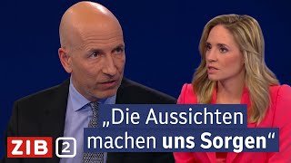 Österreichs Wirtschaft in der Krise Wirtschaftsminister Kocher im Interview  ZIB2 vom 03122024 [upl. by Tove]