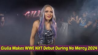 Giulia Makes WWE NXT Debut During No Mercy 2024 [upl. by Zirkle]