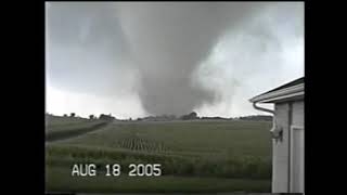 NEW RECOVERED footage of the Stoughton Wisconsin tornado ubuildermanofficial and ujjjacer [upl. by Bald]