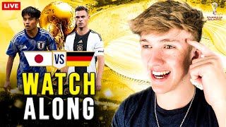 GERMANY vs JAPAN Live Watchalong  World Cup 2022 [upl. by Amer722]