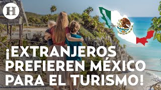 ¡Turismo crece en México SECTUR reporta cifra histórica de inversión directa extranjera [upl. by Anaela963]