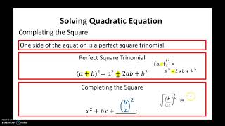 16 Solving Quadratic Eqns [upl. by Anassor929]