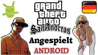 GTA San Andreas für Android deutsch [upl. by Kcirred]