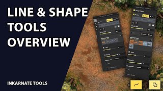 Line amp Shape Tool Overview  Inkarnate Tools [upl. by Beaver]